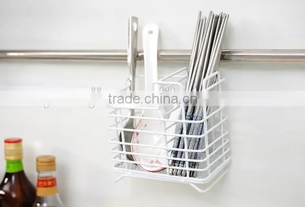 Small Order Stand Square Metal Chopsticks Holder photo-4