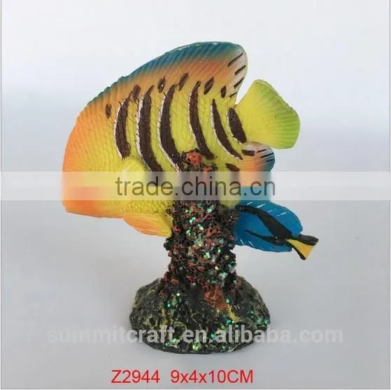 Custom Hand Painting Polyresin Clown Fish Figurine photo-5