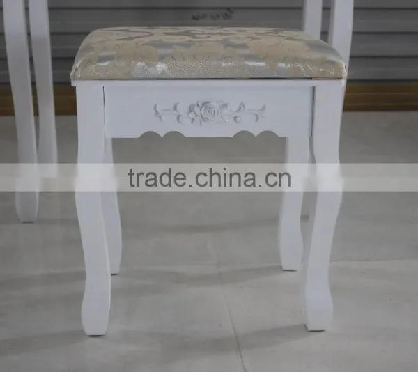 Make-up Table With Stool/home Furniture K/D Dresser With Stool/bedroom Furniture Dressing Table photo-4