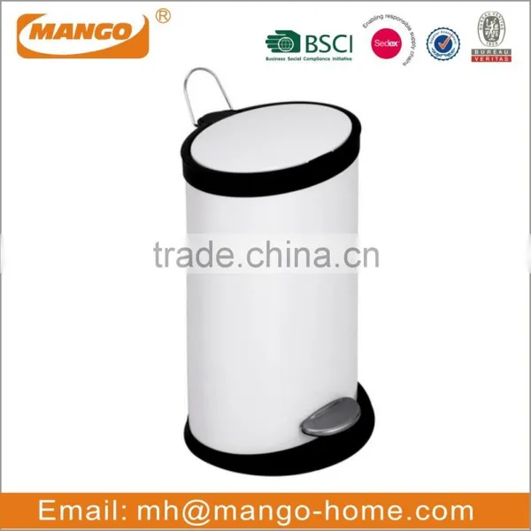 Oval Powder Coating Pedal Waste Bin photo-2