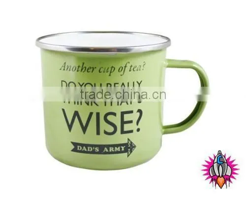 Customized Enamel Mug CAMPING TEA COFFEE MUG CUP photo-4
