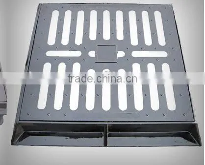 Black Bitumen Coated Cast Iron Inspection Manhole Cover photo-5