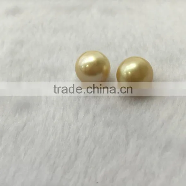 14-15mm Loose Golden South Sea Pearl Price Wholesale photo-2