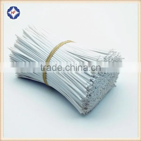 2017 Hot Sell Widely Used Single Wire Oval Plastic Coated Twist Tie photo-6