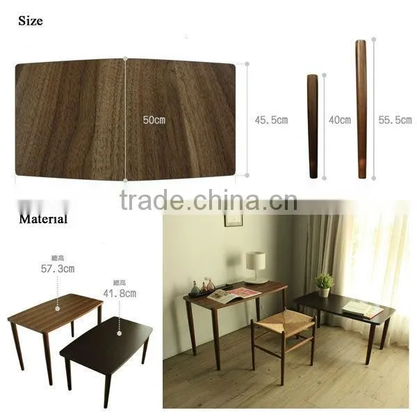Home Furniture Living Room MDF Modern Wood Coffee Table photo-2