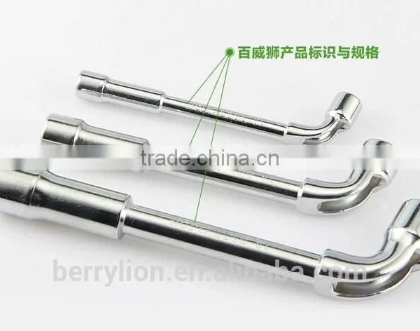 Berrylion Hexgon Socket Mirror Finished L Shape Socket Wrench 6-24mm Socket Set photo-2