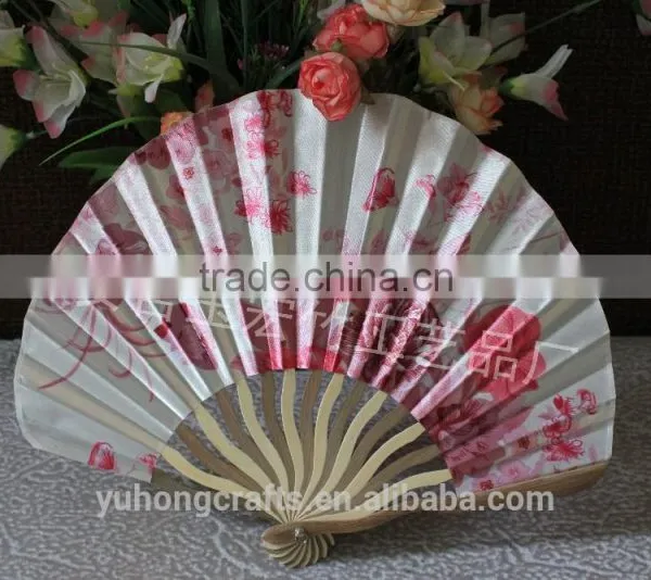 Best Gift Bamboo Fabric Hand Fan photo-3