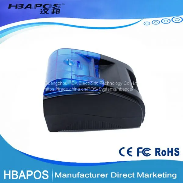 HBA-P58N Блютуз 4.0 Android POS термопринтер для чеков в супермаркетах photo-3