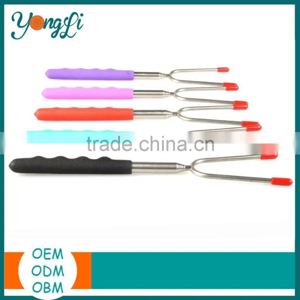 Hot Selling Marshmallow Roasting Sticks Telescopic BBQ Fork photo-2