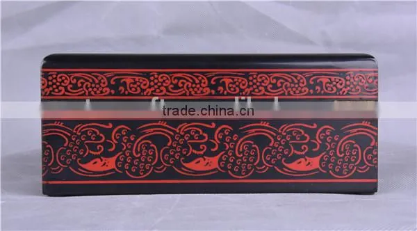 Red Chinese Lacquer Jewelry Boxes/chinese Style/eastern Design/Home Decoration photo-5