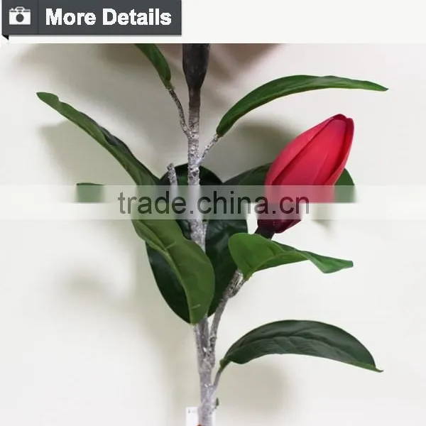 Hotsale and Cheap Artificial Magnolia Flowers for Decoration photo-3