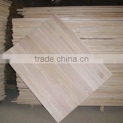 Paulownia Edge Glued Finger Jointed Panel Solid Wood Light Weight photo-4