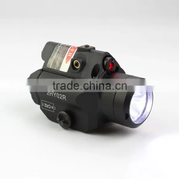Compact Glock Pistol and Full Size Handgun Fittable Subzero Work Aluminium Tactical Red Laser With 220 Lumens LED Flashlight photo-2