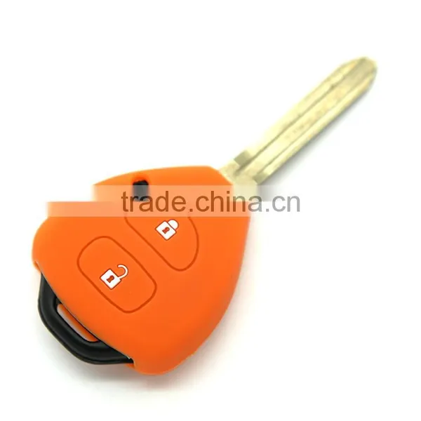Wholesale Promotional Gift Silicone Car Key Cover Remote Car Key Case For Toyota photo-3