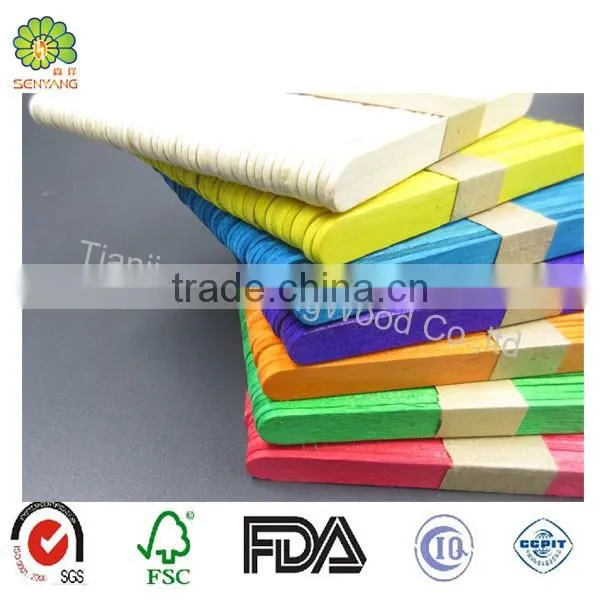 Colorful DIY Toys Craft Wooden Ice Cream Sticks photo-5