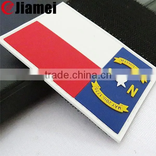 Nanjing Jiamei Factory Micro-injected Pvc Label Sew in Clothing Labels Cheap photo-3