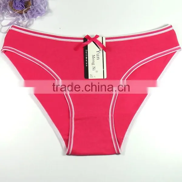 Yun Meng Ni Underwear Sexy Young Girls Daily Cotton Bikini Panties photo-4