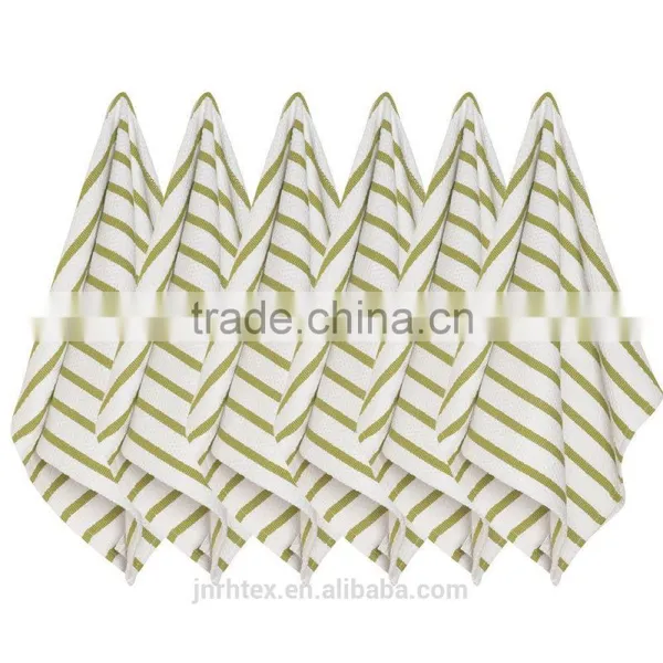 Custom Microfiber Stripe Novelty Kitchen Towel photo-2