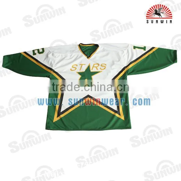 Two Side High Quality Ice Hockey Wear Fully Sublimation Custom Ice Hockey Jersey photo-5