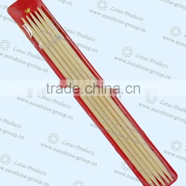 Bamboo Sock Knitting Needle Double Point Knitting Needle With Blister Card photo-3