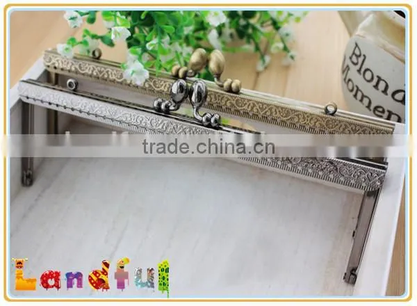 20cm High Quality Beautiful Pattern Handicraft Accessories Coin Purse Frames photo-6