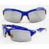 Confortable Polarized Lens Blue Sports Sunglass For Eyewear With Contrast Arm Tip Bp-6333