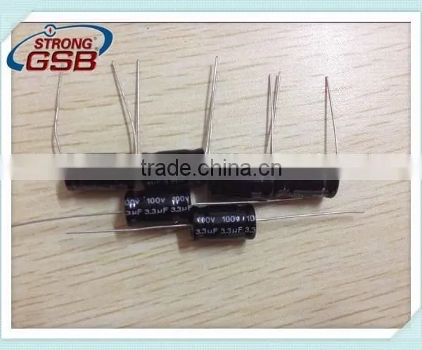 Horizontal Capacitor 3.9UF100V Aluminum Electrolytic Capacitor Inventory on Sale Best Choice photo-2