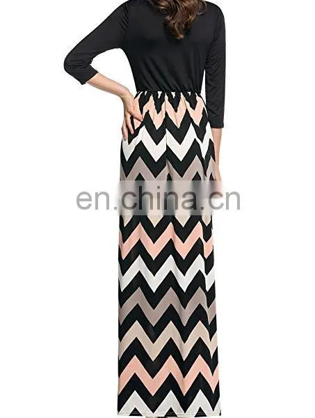 2015 Latest Abaya Designs Women Long Sleeve Vintage Maxi Dress Dubai Abaya photo-2
