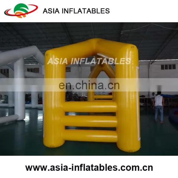 The Most Attractive 0.6mm Thickness PVC Tarpaulin Inflatable Arch , Inflatable Event Archway, Inflatable Finish Arch photo-2