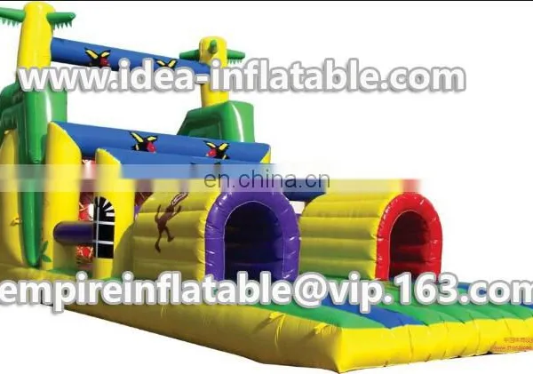 Commercial Inflatable PVC Type Obstacle Course Slide ID-OB016