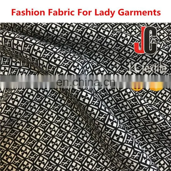 Polyester Printed Fabric Screen Print Simple Design Women's Shirt photo-4
