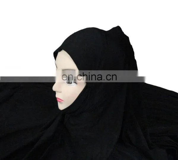 Niqab Hijab Long Chaadri / Hajj & Umrah Wear Islamic Headscraf / Black Plain Hijab Designs 2017 (scarves Scarf Stoles Hijab) photo-2