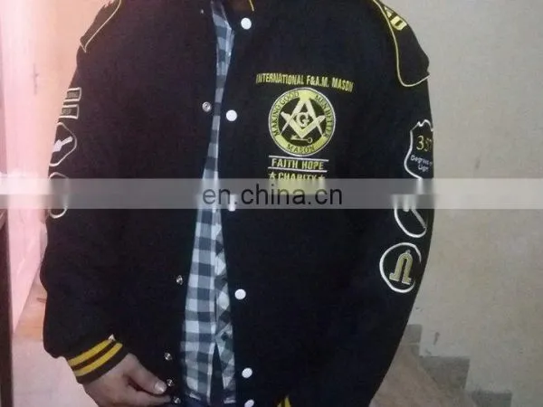 MASONIC REGALIA JACKET INTERNATIOL MASON EMBLEM photo-6