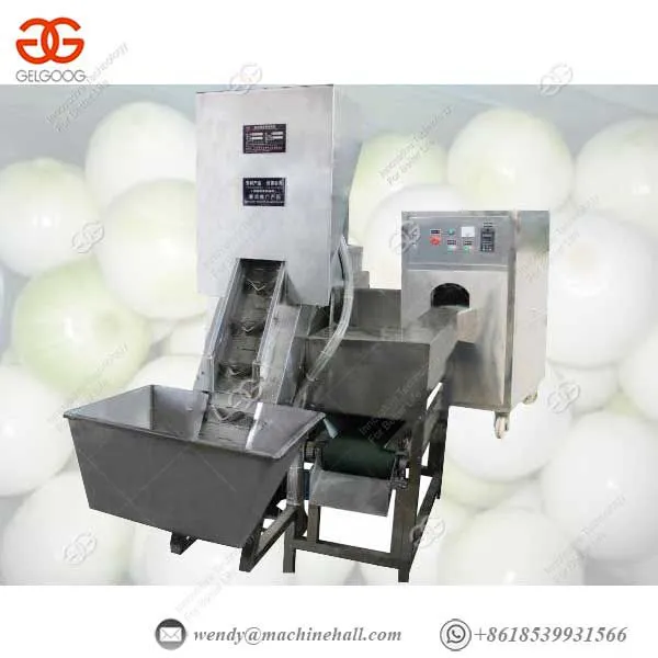 Vegetable Processor Machine 1.5kw Onion Peeling Machine