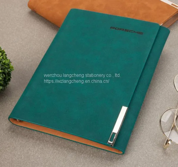 2020 New 6 Ring Bind Notebook Custom a5 Planner Kraft Diary Calendar Card Holder Logo Printing Notebook photo-4