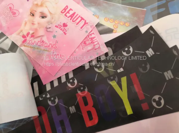 PLASTICLENTICULAR Flexible Lenticular for t Shirt Fabric 3d Sheets Tshirt Soft Custom Flip Lenticular Clothing photo-5