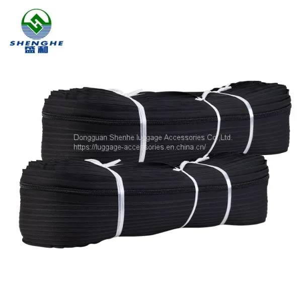 2020 Long Chain Zipper Nylon Custom Zipper Roll for Luggage Bag Suitcase