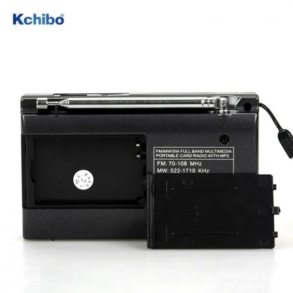 FM AM SW 10 Band MP3 Player Rechargeable Radio With Digital Alarm Clock Support USB , TF Card photo-3