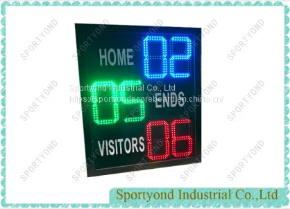 Electronic Lawn Bowls Scoreboard, Digital LED Bowling Scoreboards