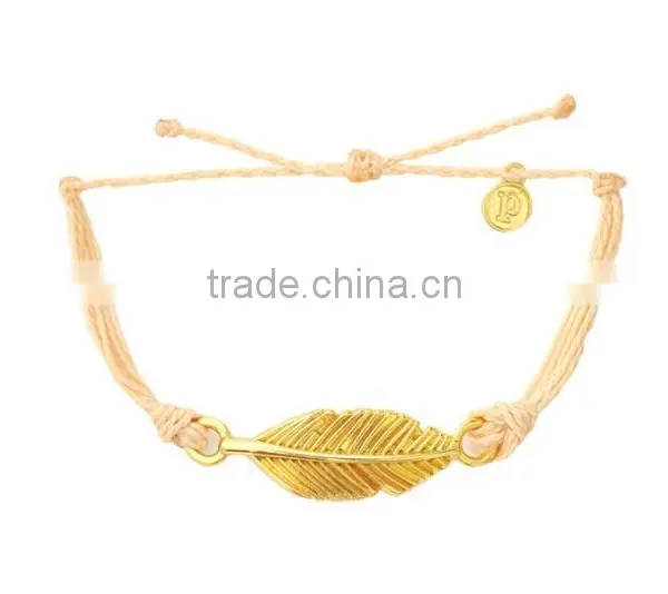 Hand Woven String Tube Copper Magnetic Bracelet for Girl photo-4