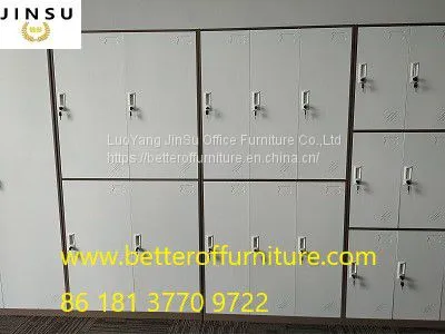 4 Door Steel Locker H1850XW900XD400mm Metal Furniture Wardrobe Storage Cabinet photo-2
