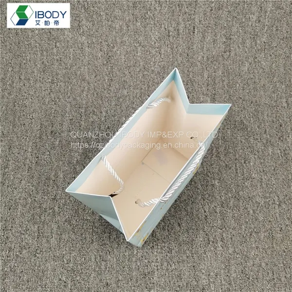 Receivable Environmental Protection Packaging Business Double-layered Gift Bag photo-5