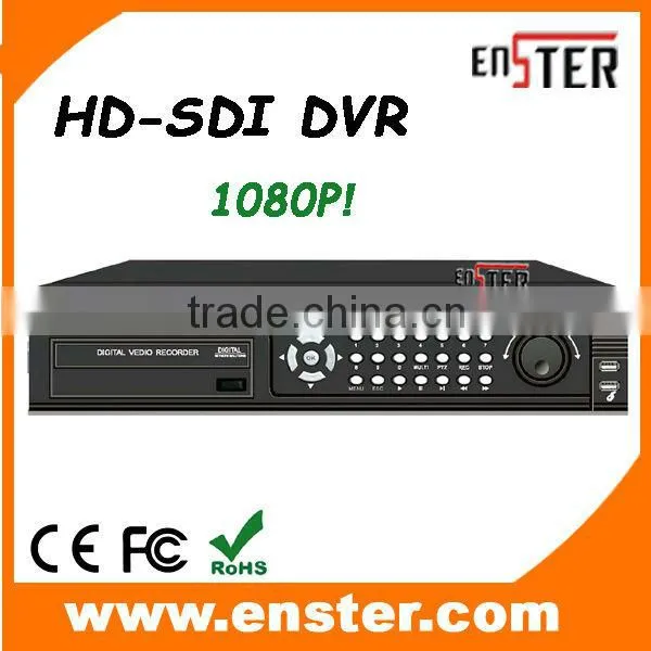 4ch HD SDI Stand Alone Digital Video Recorder, H.264 encoding standard 1080P DVR,high-speed embedded linux operation system