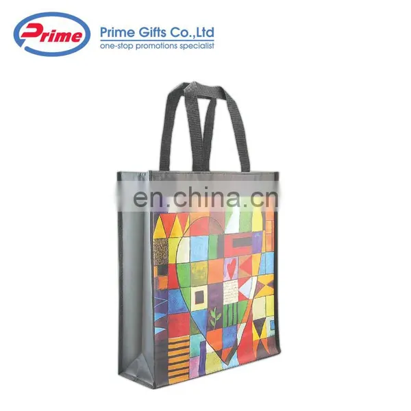 Promotional Polypropylene Laminated PP Non Woven Shopping Bag photo-5