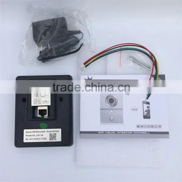 Android IOS Smartphone APP Remote Controlling Wireless WIFI Video Door Phone WIFI-602 With 315MHz Code-learning Doorbell photo-3
