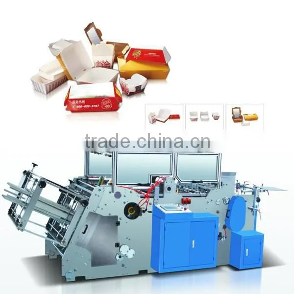 Paper Burger Carton Making Machine photo-2