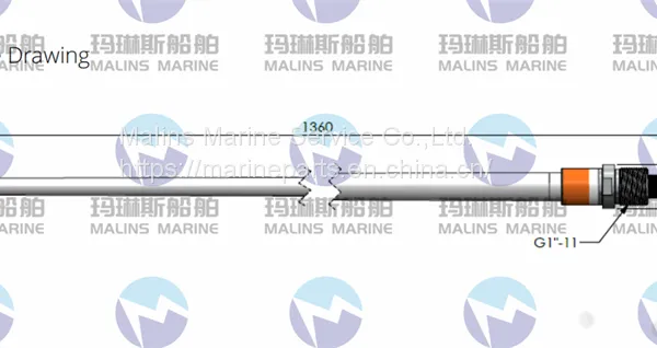 SCAN VHF74 4 dB Marine VHF Glass Fibre Antenna 1.36 m photo-2