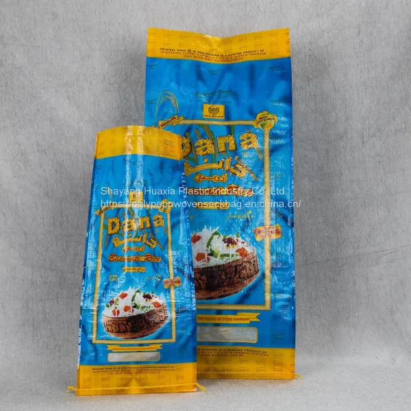 Factory BOPP Lamination PP Woven Bags Customized Rice Bags 50 kg and 100kg Polypropylene Rice Bags in Rolls photo-5