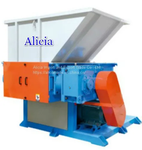 Double Shaft Industrial Large Paper Waste Plastic Car Tire Carton Box Shredder photo-2