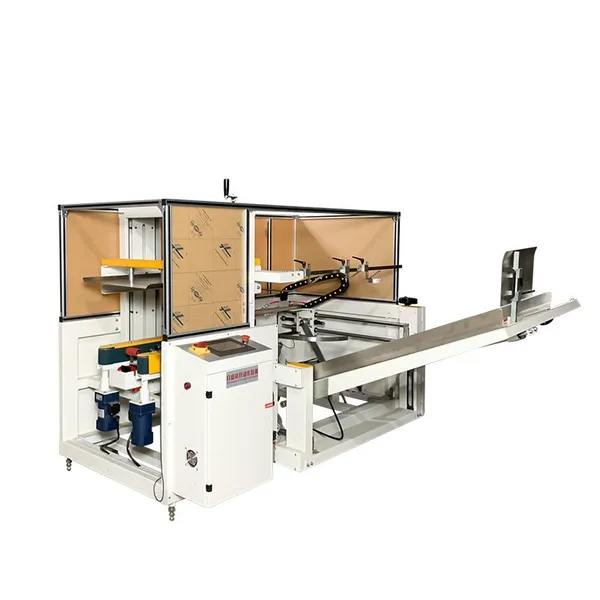 Beverage Suppliesfold Bottom Sealing Machine Back Cover Forming Unpacking er photo-4